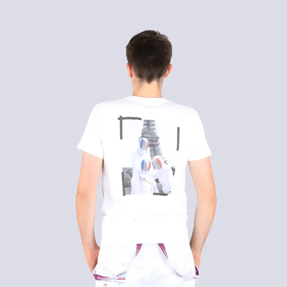 Prieur N&B 2023 tee-shirt homme 100% coton