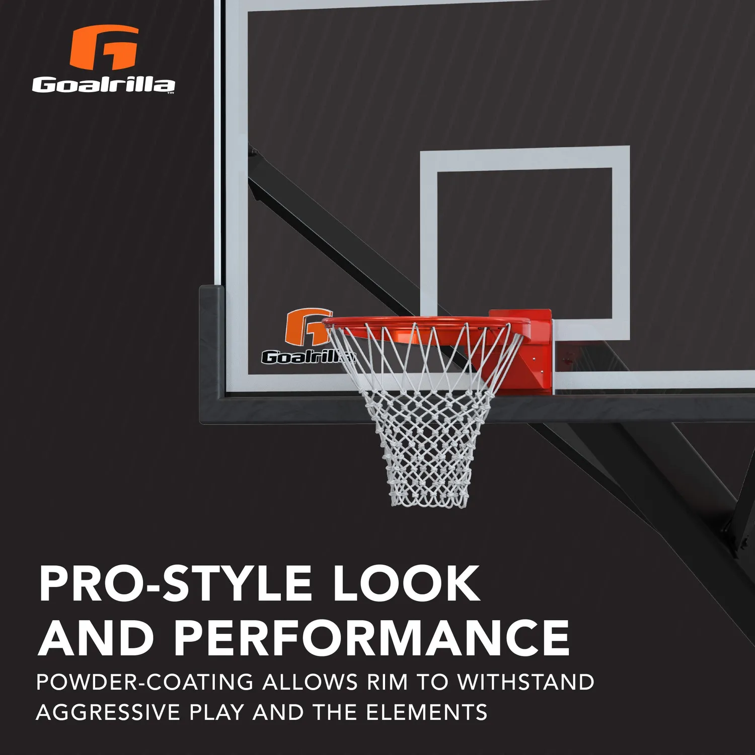 Goalrilla 180 cercle basket breakaway flexible intérieur extérieur