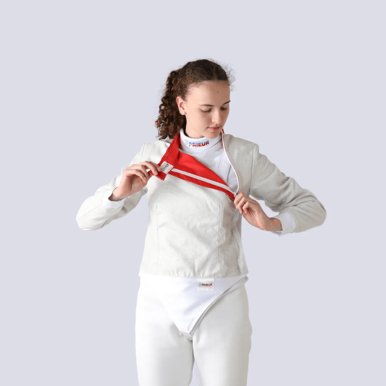 Prieur cuirasse sabre femme électrique nickel