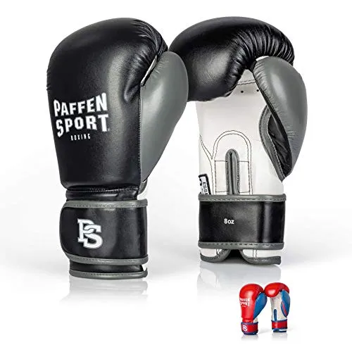 Paffen Sport gants boxe enfant noir entraînement mousse