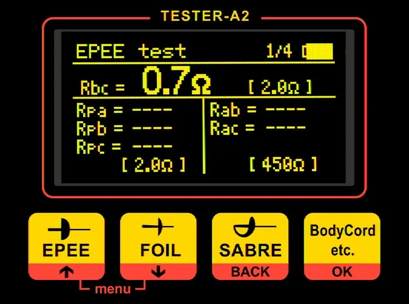Eurofencing Standard A2 testeur digital professionnel club