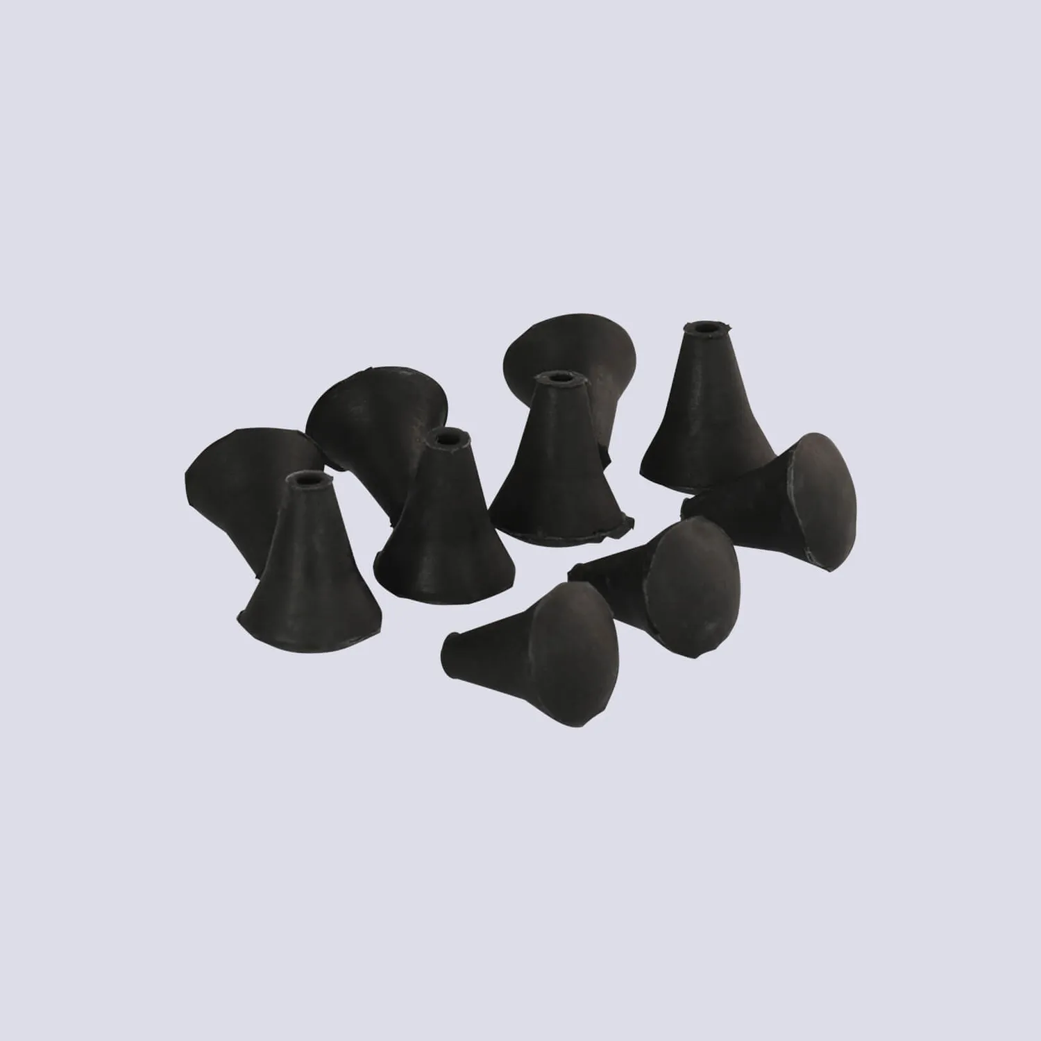 Prieur mouches caoutchouc escrime lot de 10 pointes