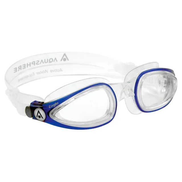 Aquasphere Eagle lunettes natation verres clairs bleu foncé