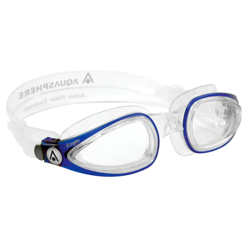 Aquasphere Eagle lunettes natation verres clairs bleu foncé