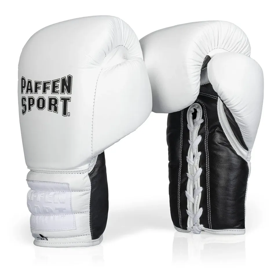 Paffen Sport Pro Lace gants boxe 14 oz blanc/noir