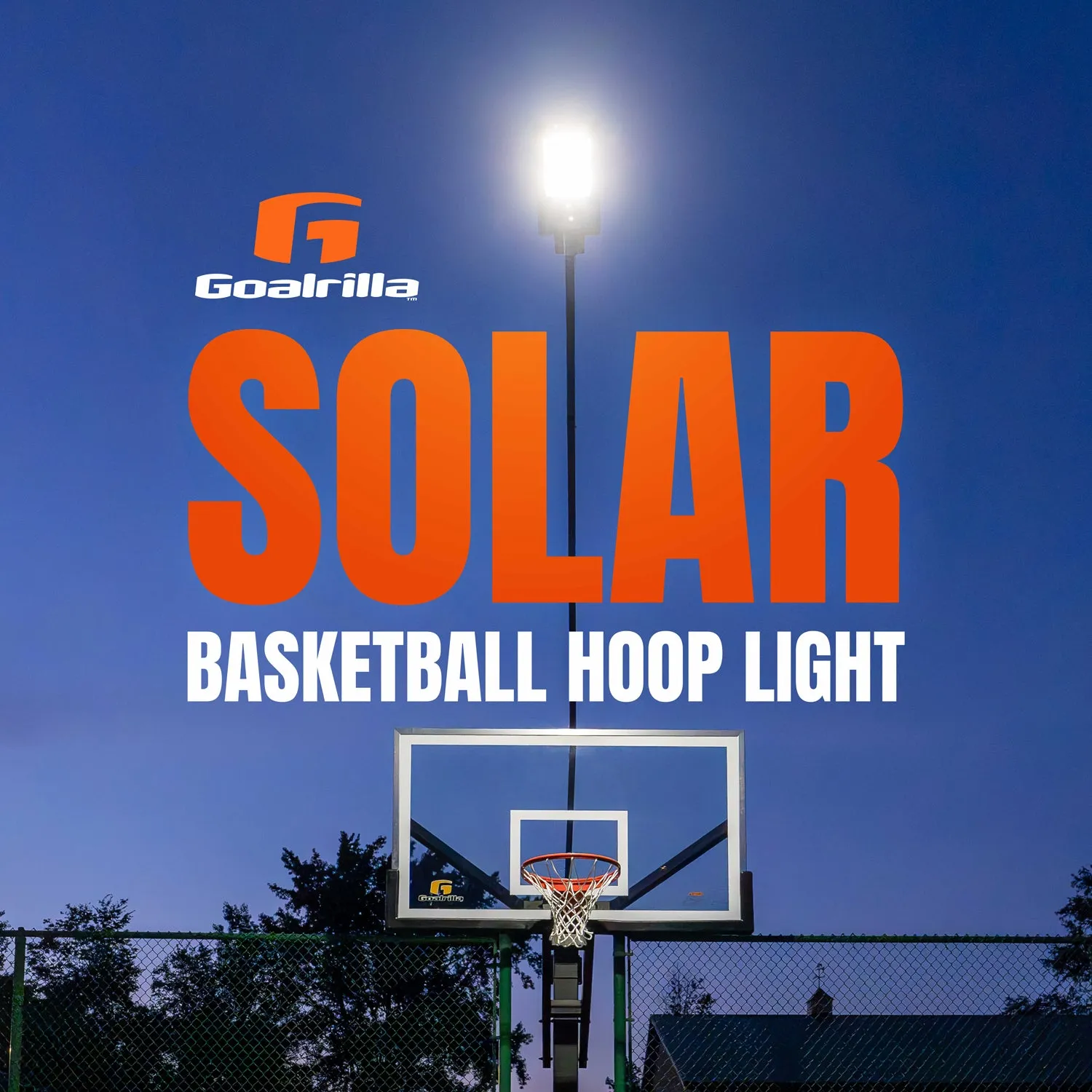 Goalrilla éclairage LED solaire panier basket 4000 lm