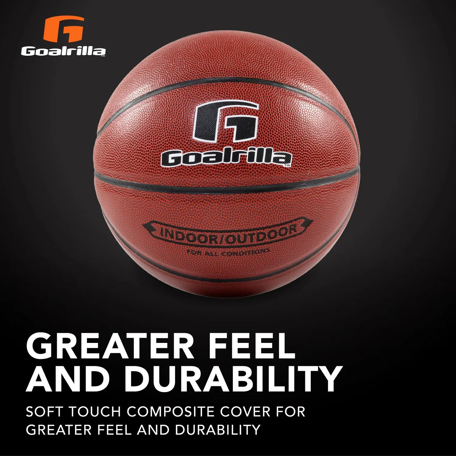 Goalrilla Indoor Outdoor ballon de basket taille 7 29,5 pouces