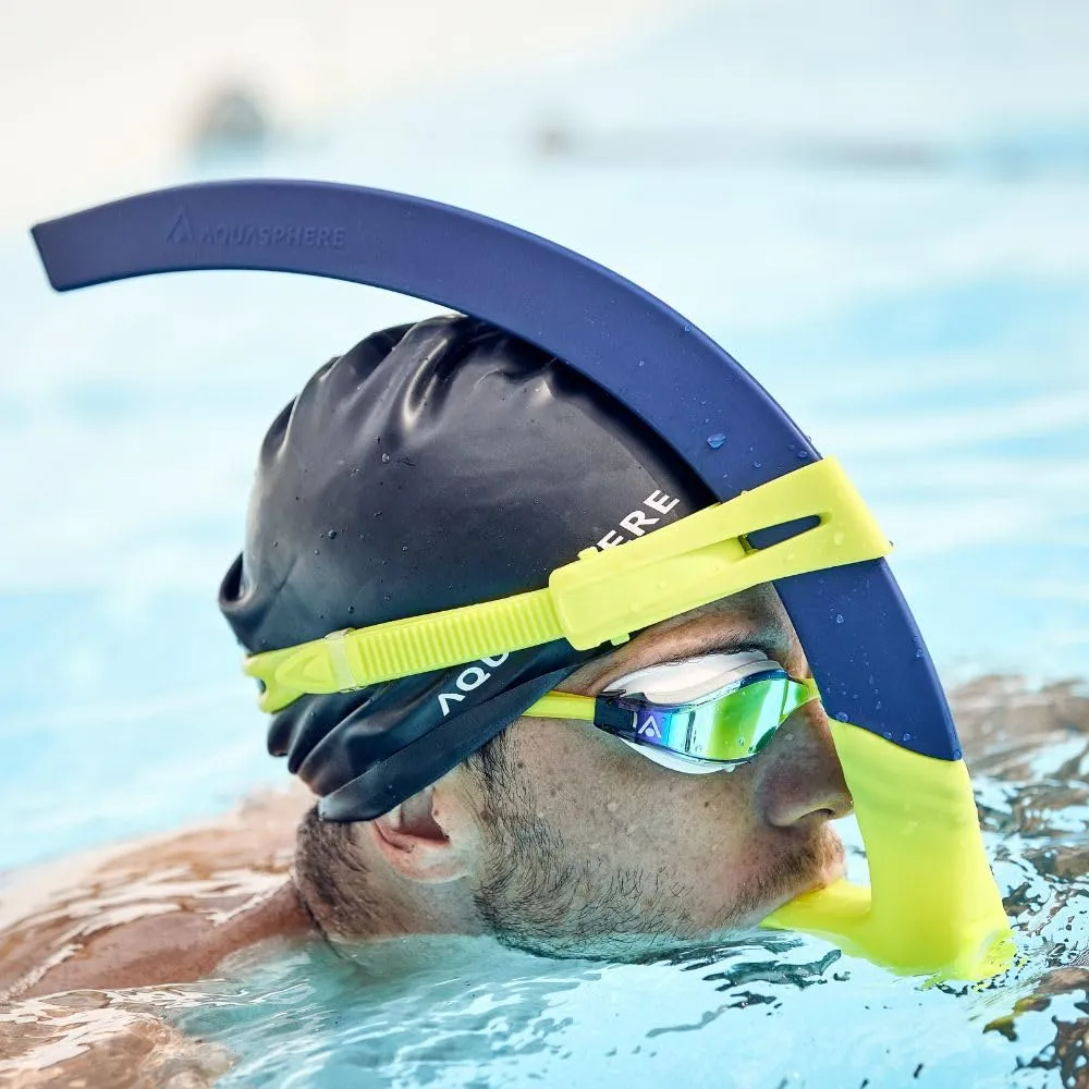 Aquasphere Focus tuba natation frontal silicone