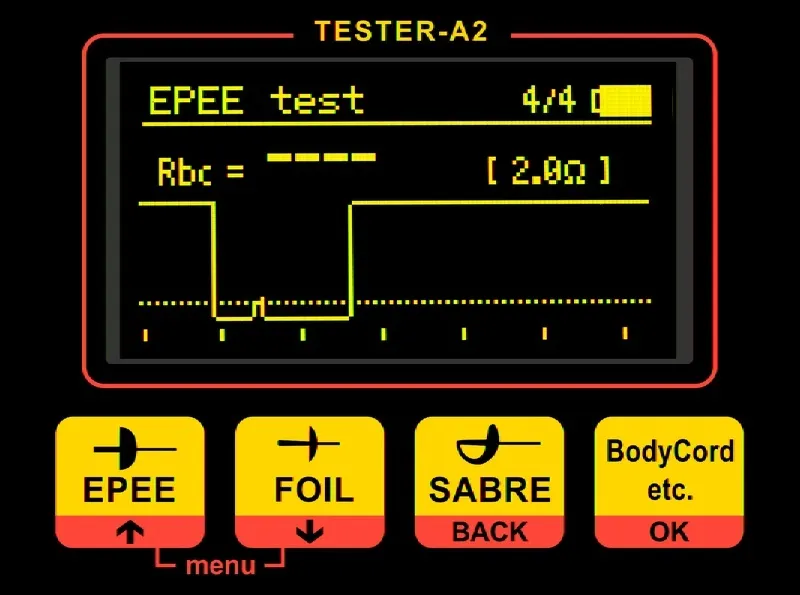 Eurofencing Standard A2 testeur digital professionnel club