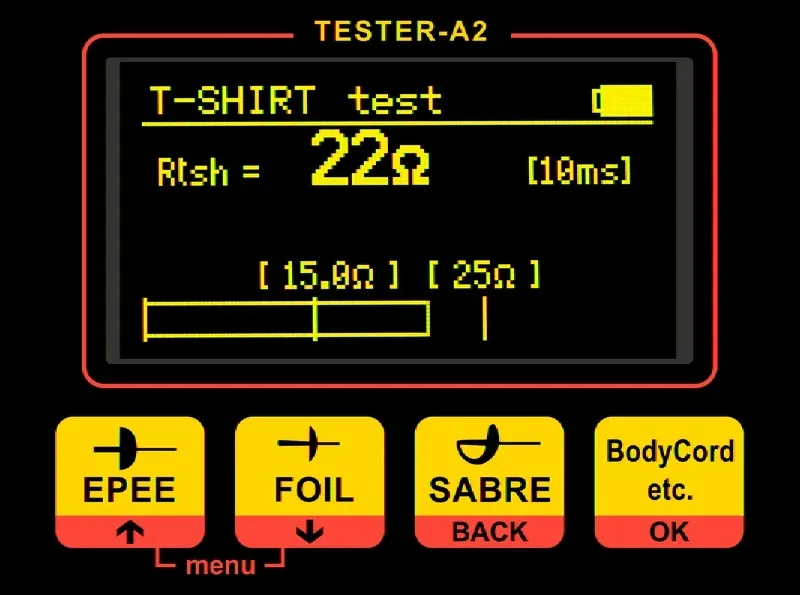 Eurofencing Standard A2 testeur digital professionnel club