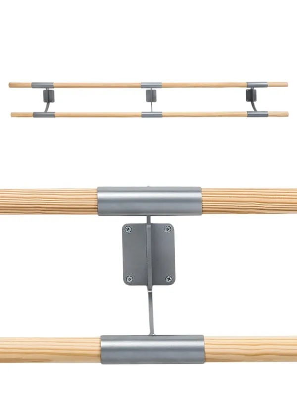 Dinamica Ballet Arabesque barre danse murale double argent